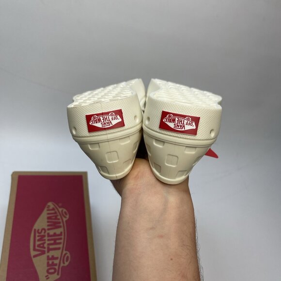 NEW W/ Box Vans Slip-On Mule TRK  Water Shoes Marshmallow, Wmns Sz 5.5 US Read* - Picture 11 of 13